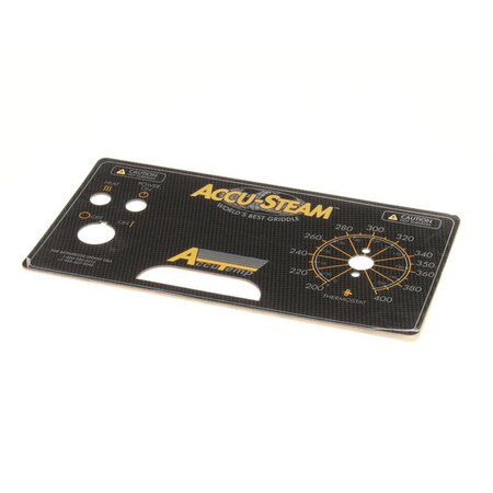 Accutemp Control Panel Externa Overlay AT2L-2715-3